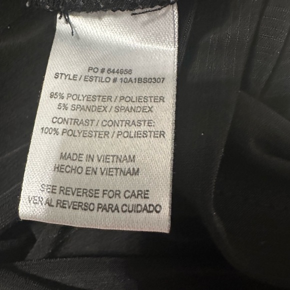 HeartSoul Black Ruffled Blouse - Picture 7 of 8